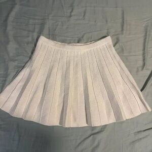 LA Hearts Pleated Sweater Skirt